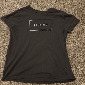 BE KIND Box Graphic Short Sleeve Tee - Black